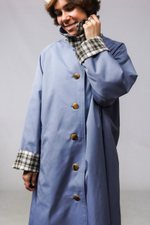 Плащ "Зое" Индиго