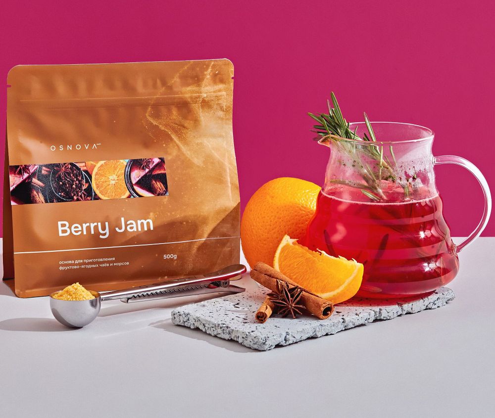 BJ002 Вкусоароматическая смесь Berry Jam Глинтвейн, 500гр