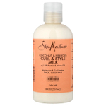 SheaMoisture, Curl & Style Milk, кокос и гибискус, 237 мл (8 жидк. унц.)