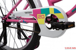 Велосипед NOVATRACK 20" TETRIS розовый