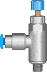 GRLA-M5-QS-3-RS-D Дроссель с обратным клапаном