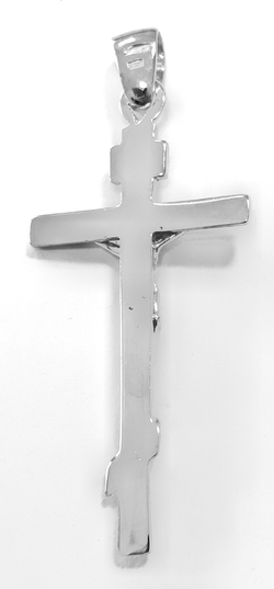 Ювелирный крест из серебра 925 пробы