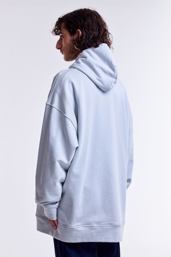 Худи Василек Light серо-голубое - фото 4