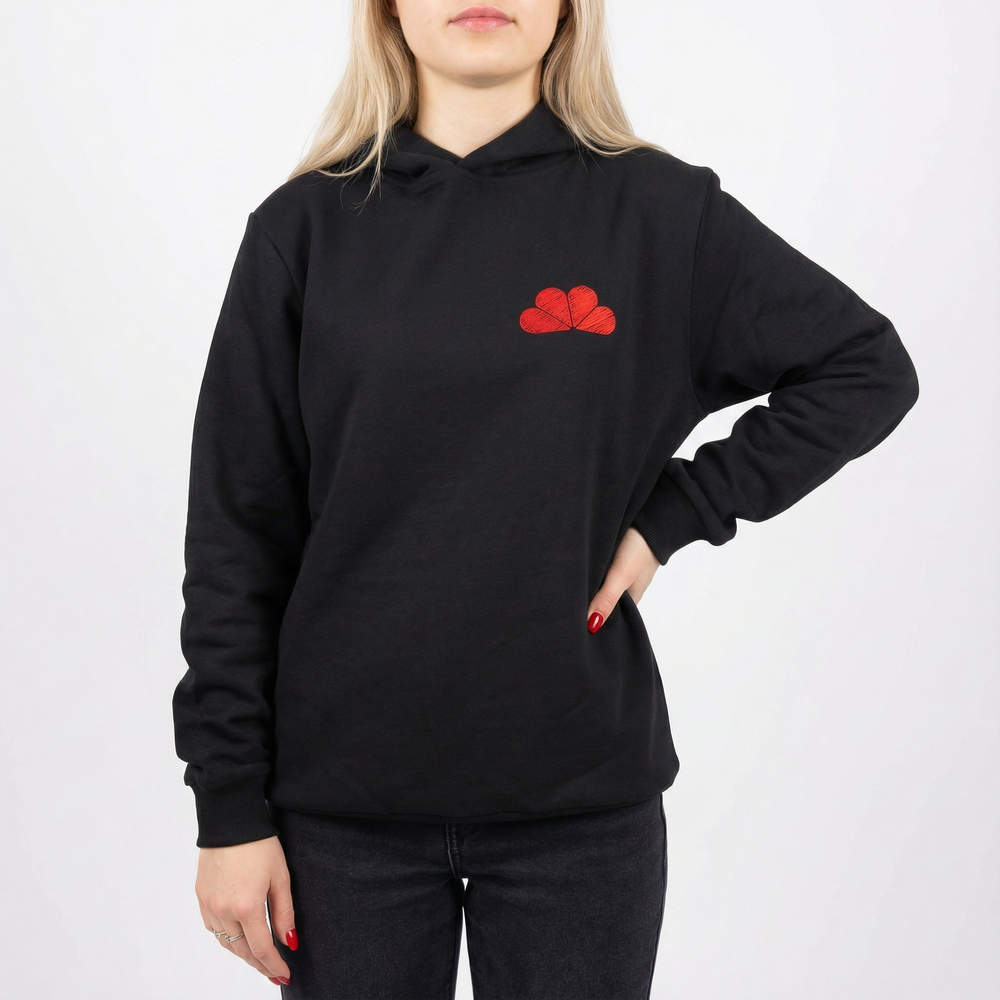 Худи Доброград. Цвет: чёрный