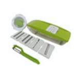 Овощерезка с контейнером 5 насадок цвет в ассортименте