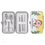 Набор для маникюра в футляре 6 предметов «Пингвинёнок Лучик!»,11*6,5см