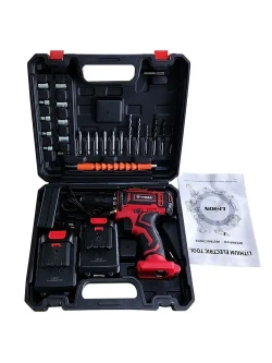 Дрель-шуруповерт аккумуляторная VVOSAI WS-3020-A2, 20В 40Нм, 2xLi-ion, ЗУ