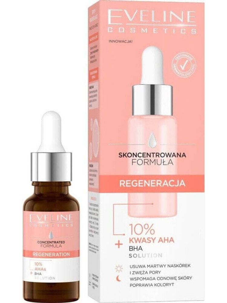 XXXX__Eveline Cosmetics (Eveline) Skoncentrowana Formuła serum do twarzy Regeneracja 18ml