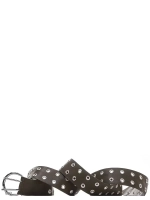 Ремень женский с двумя рядами люверсов