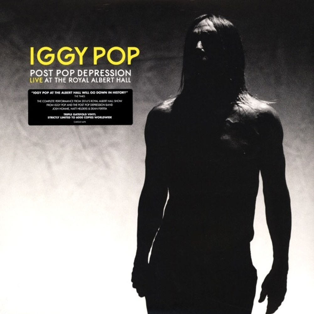 Iggy Pop / Post Pop Depression - Live At the Royal Albert Hall (3LP)