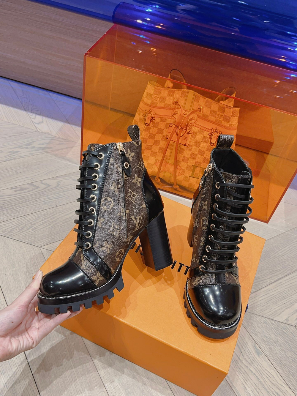 Louis Vuitton Star Trail Ankle Boot