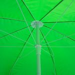 Зонт пляжный СЛЕДОПЫТ прямой, d - 180см, h - 183см, d штока 22/25мм, Oxford 210D, цв. зеленый/10/