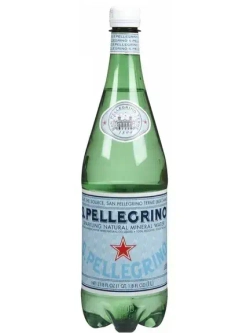 Вода газированная S.Pellegrino минеральная, 1 л