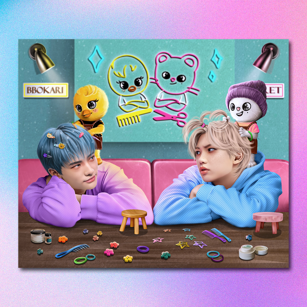 Арт принт / alexstayart / STRAY KIDS / Хёнликсы #19