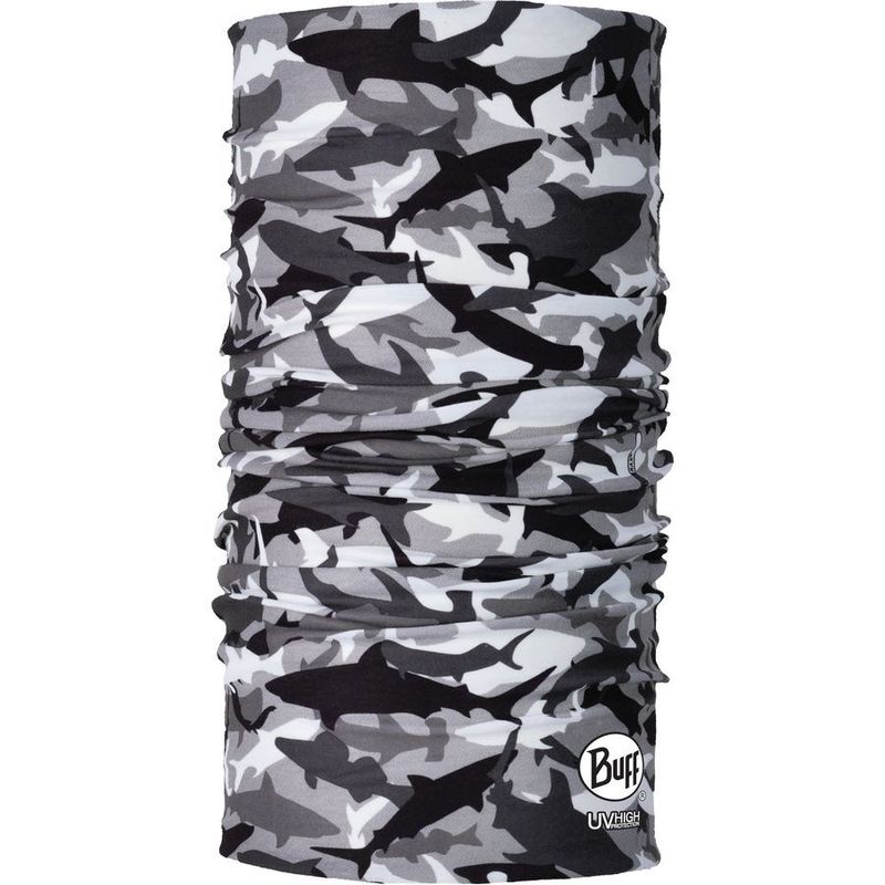 Бандана труба летняя Buff Shark Camo Grey Фото 1