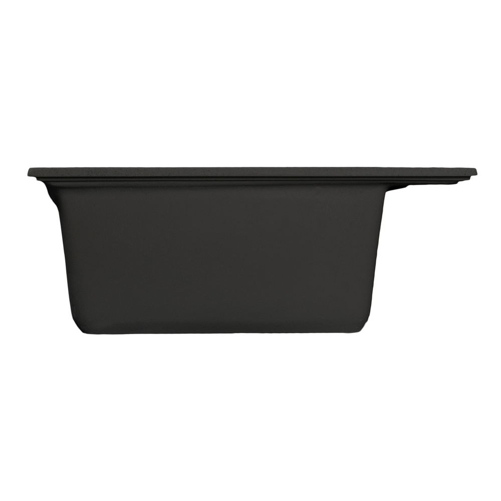 Мойка ML-GMS110 СТАНДАРТ прямоугольная, черный (308), 497*440*175мм