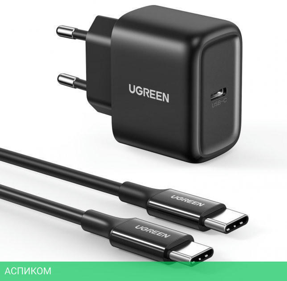 Сетевое зарядное устройство Ugreen CD250-50581 Black (50581)