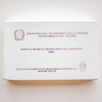 Italy 2004 Proof Coin Set "Federico Fellini" with 5 EUR Silver Coin "50 Years of Television Broadcasting in Italy"