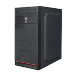 Корпус BaseTech M3406, Без БП, mATX, чёрный, 2xUSB3 (BT-M3406-B)
