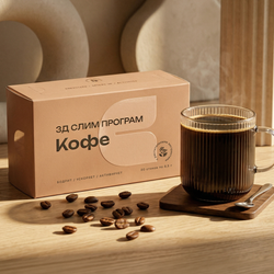 3Д Слим програм Кофе, контроль аппетита, 20 стиков 3D Slim Program Coffee