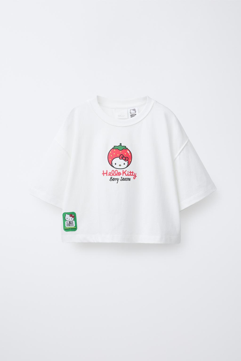 ZARA ФУТБОЛКА HELLO KITTY ©, БЕЛЫЙ