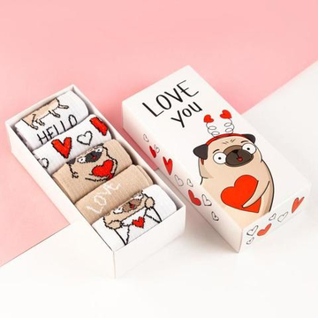 Набор женских носков KAFTAN "Love you“ 5 пар