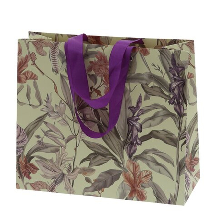 GAEM Пакет подарочный M (бумага 250г/м2, блок 12шт), L30 W12 H26 см