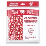 Салфетка из микрофибры универсальная 1 шт (30см)