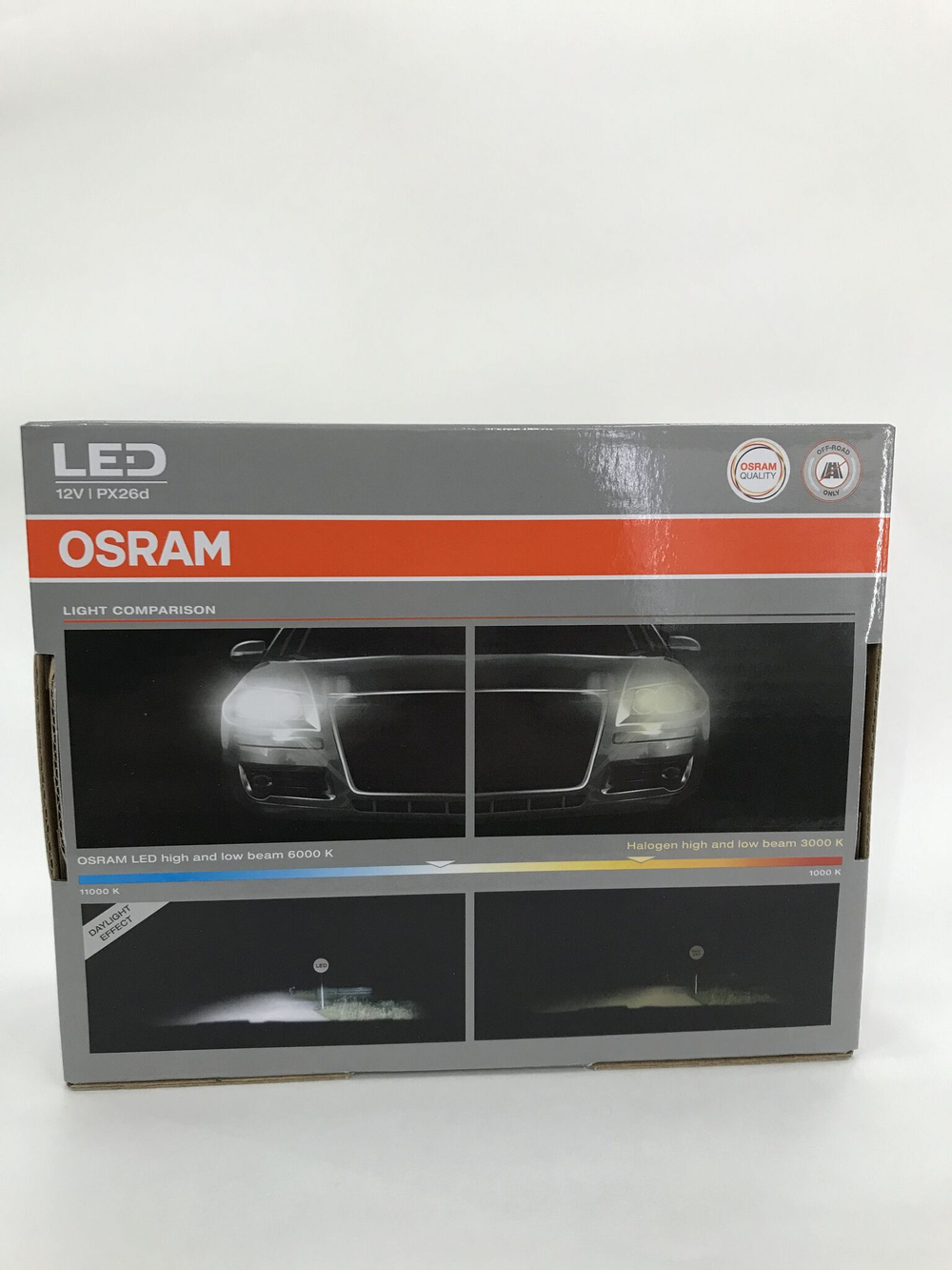 Автомобильные светодиодные лампы H7 OSRAM 64210DWSPK