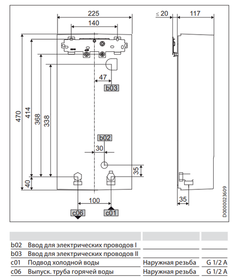 Водонагреватель Stiebel Eltron HDB-E 12 Si