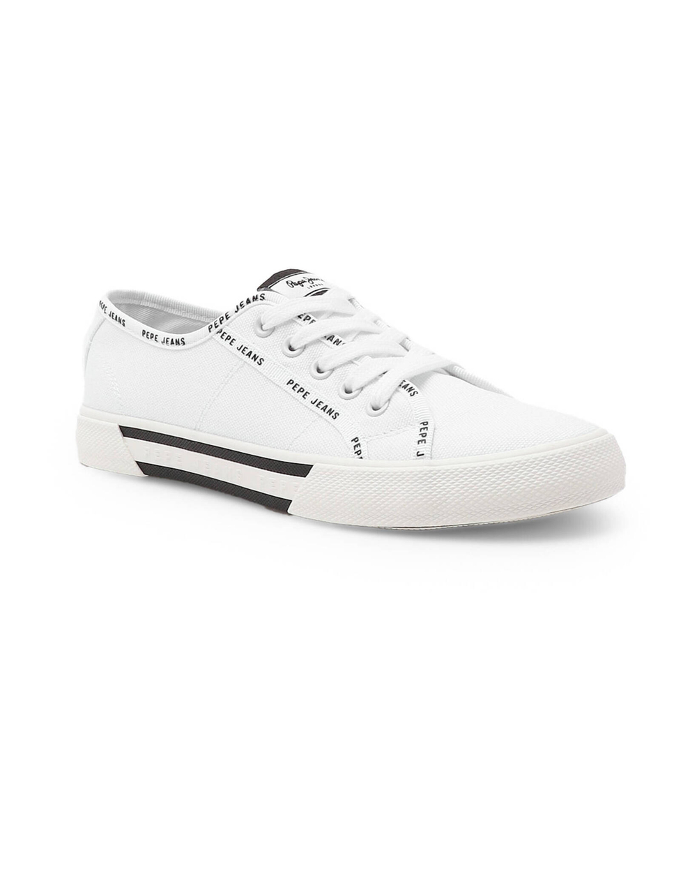 кеды brady rib w Pepe Jeans London - белый(PLS31437)