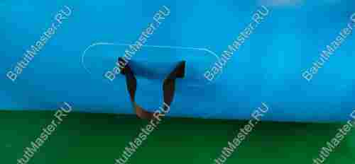 Надувной бассейн «Одноцветный» 10*10*0,8 м