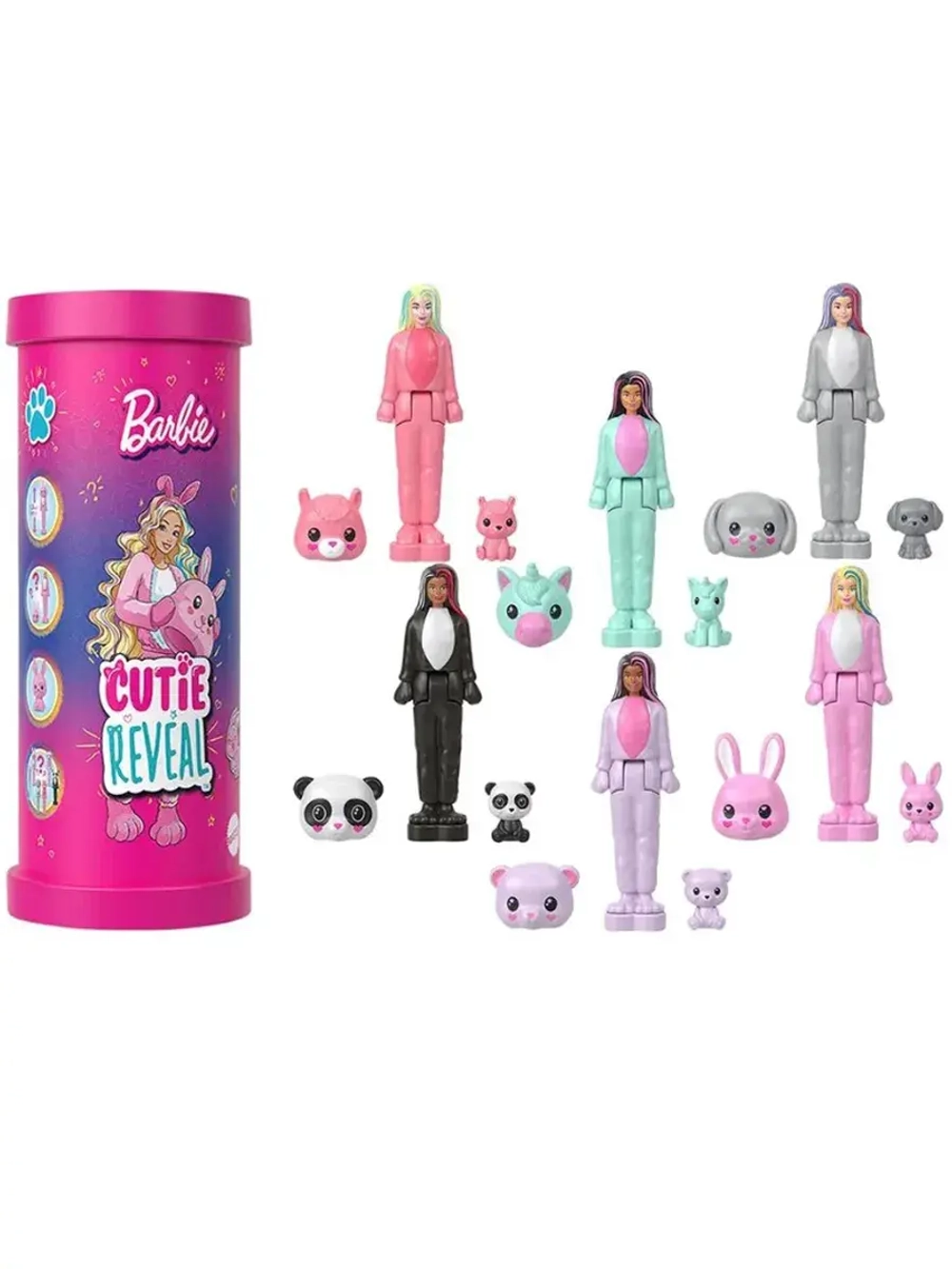 Набор Барби мини BarbieLand Cutie Reveal JCW60