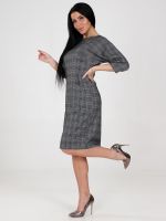 Рина - платье клетка черный Iv-capriz (Акция)