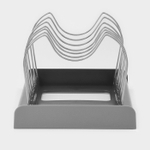 Держатель кухонный для крышек, сковородок и кастрюль Доляна,56×20.4×14.7 см, серый