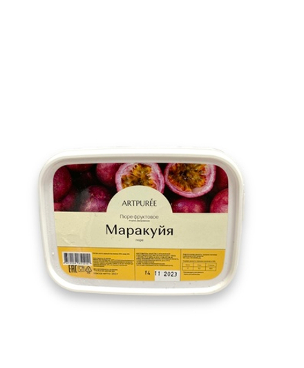 Пюре фруктовое МАРАКУЙЯ 10% сахара, 250гр ARTPUREE