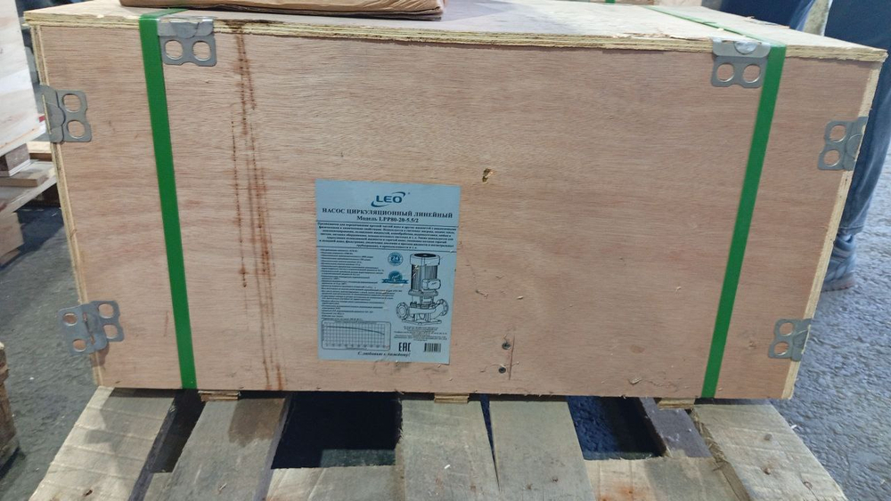 Вертикальный насос LEO LPP80-20-5.5/2 (IE2 motor) 16Bar, 380 В