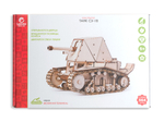 Конструктор 3D деревянный подвижный Lemmo Танк СУ-18