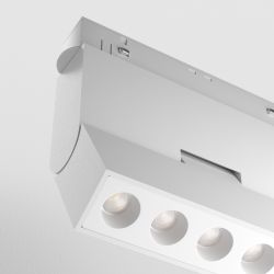 Трековый магнитный светодиодный светильник Maytoni Exility Points TR033-2-6W3K-W