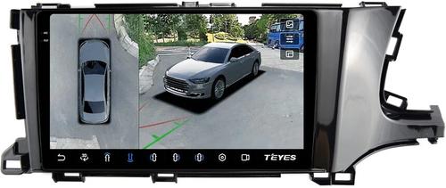 Магнитола для Honda Shuttle 2 2015-2023 - Teyes CC3-2K-360 на Android 10, Быстрая, 2K QLED, CarPlay, 4G SIM-слот, 4 камеры в комплекте