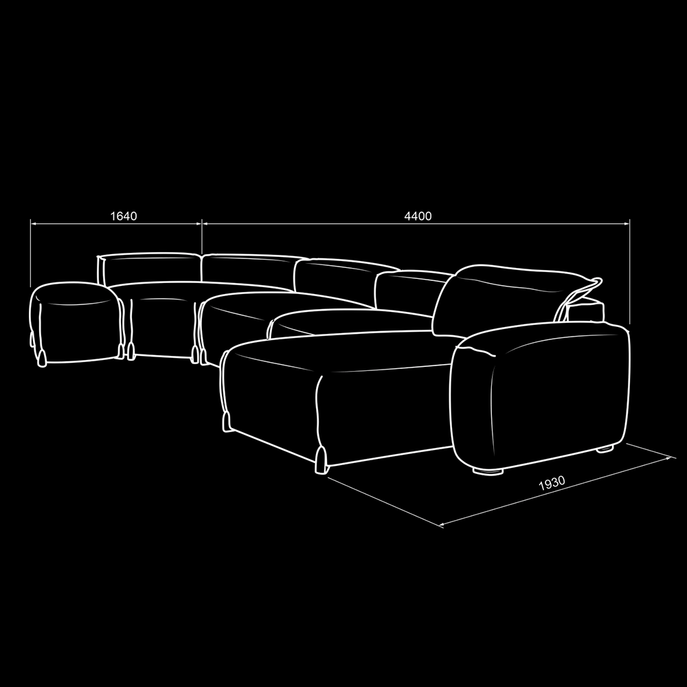 Модульный диван "Элон"