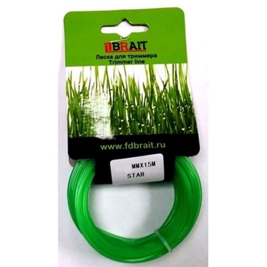 Леска для триммера "BRAIT" (2.4*15 м) GENERAL круг
