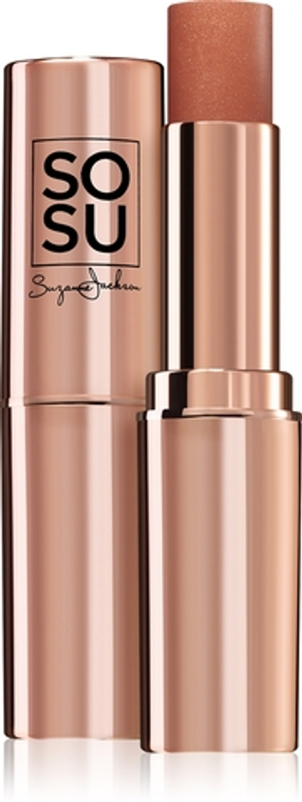 SOSU Cosmetics Blush On The Go Cream Stick - Румяна для щек в стике оттенок Coral, 7 g