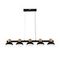 Подвесная светодиодная люстра Indigo Traforo 11059/5PL Black V000184L