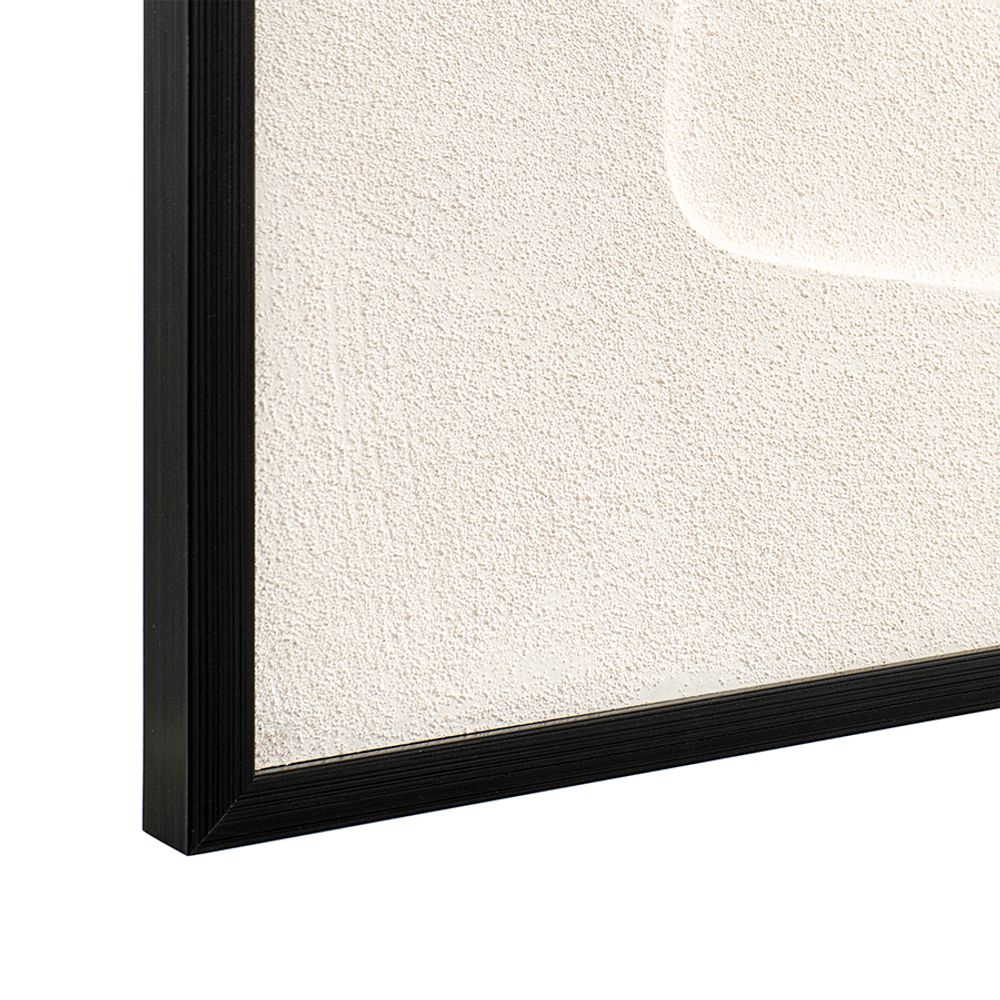 Панно декоративное с эффектом 3D Minimalism, с черной рамой, 50х70 см