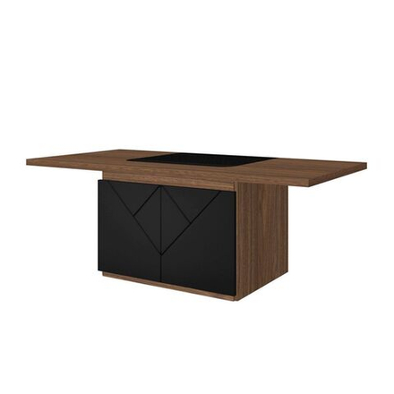 Стол руководителя с декоративным траверсом