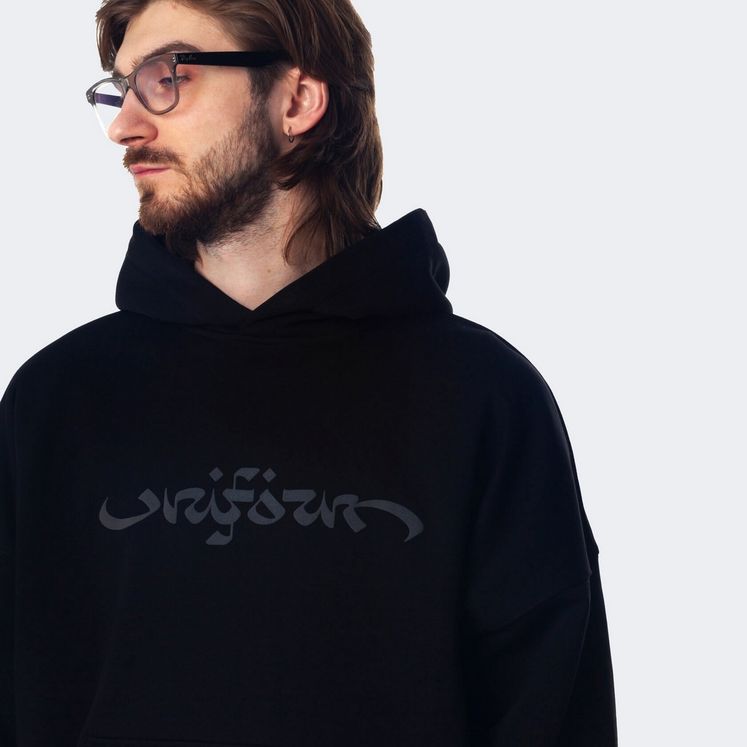 Худи UNIFORM EVERYDAY Arabic, черный, утеп.