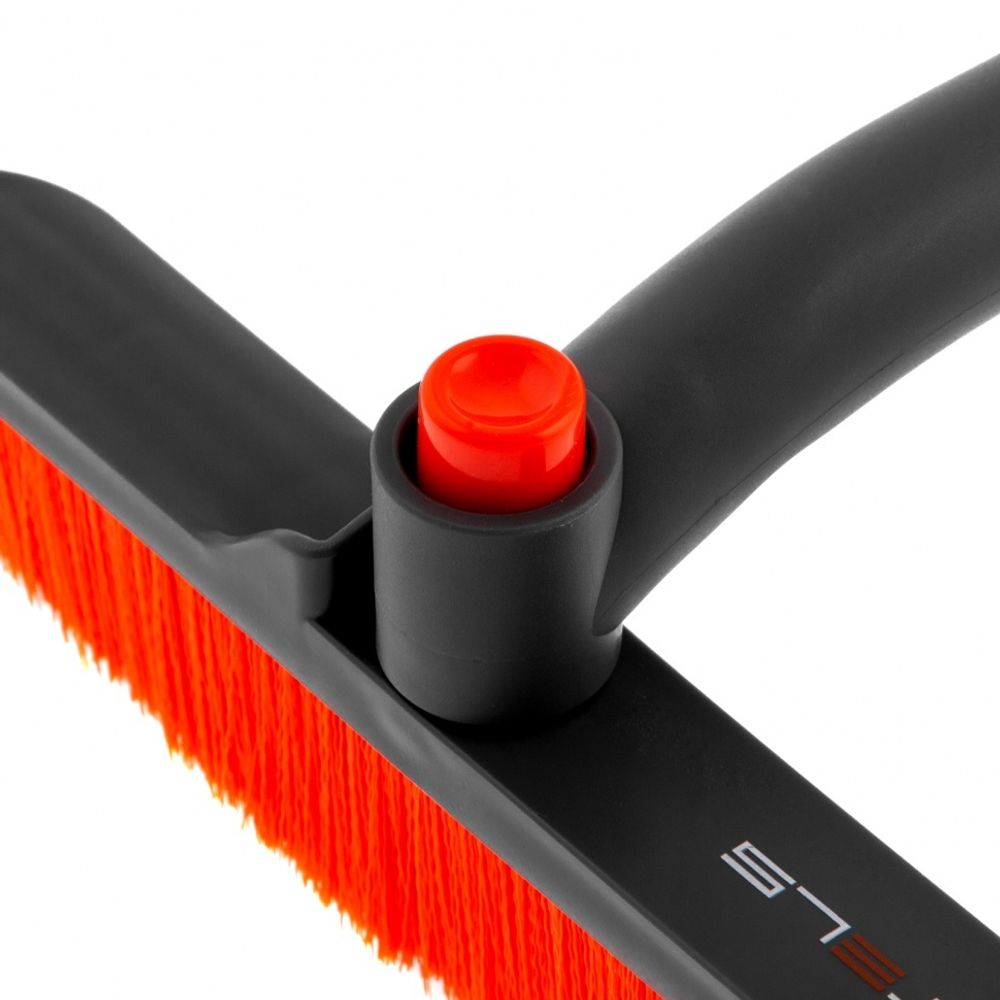 Щетка-сметка для снега со скребком, поворотная голова, 510 мм Stels, 55305