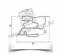 Уплотнитель для холодильника Zanussi ZRB 40 ND м.к. 685*575 мм(022 АНАЛОГ)