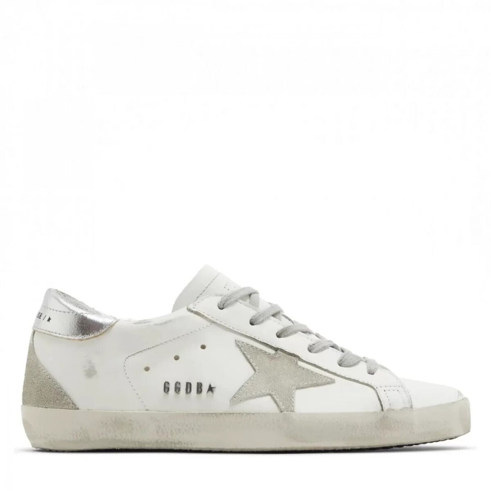 Кеды GGDB Super-Star With Silver Heel Tab and Metal Stud Lettering